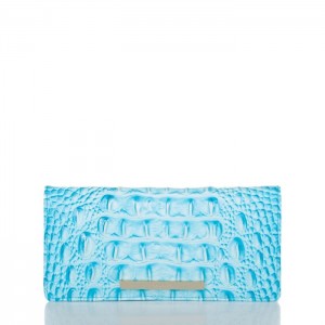 Women's Brahmin Ady Wallet Wallets Blue | RNZW4107