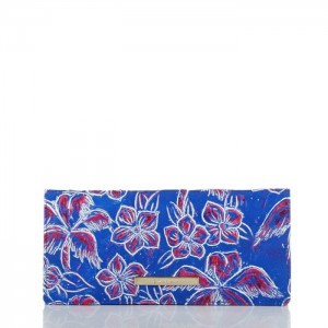 Women's Brahmin Ady Wallet Wallets Blue | NTAN3945