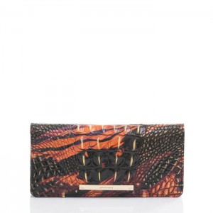 Women's Brahmin Ady Wallet Wallets Brown | UOMP5265