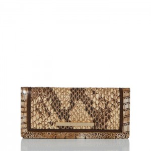 Women's Brahmin Ady Wallet Wallets Cashew Cooper | DJPZ8505