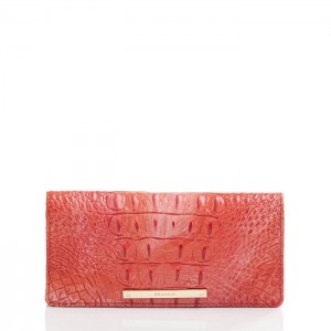 Women's Brahmin Ady Wallet Wallets Coral | RANN2378