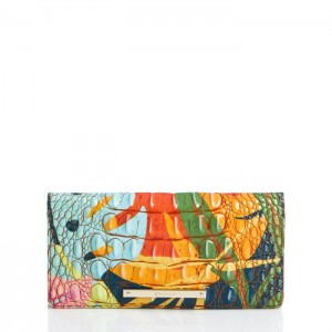 Women's Brahmin Ady Wallet Wallets Green | AAOK1029