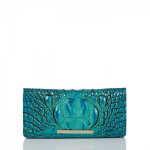 Women's Brahmin Ady Wallet Wallets Peacock | BNWO1658