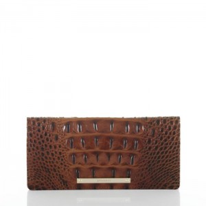 Women's Brahmin Ady Wallet Wallets Pecan Melbourne | RYSB4393