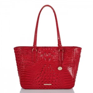 Women's Brahmin Ashlee Tote Bags Carnation Melbourne | SNJP8760