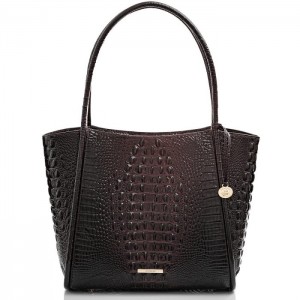 Women's Brahmin Bailee Tote Bags Cocoa Ombre Melbourne | BJHG1176