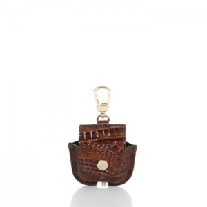 Women's Brahmin Brea Key Fobs & Keychains Pecan Melbourne | NSJP6346