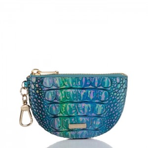 Women's Brahmin Britt Wallets Blue | TSSE4626