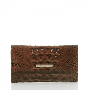 Women's Brahmin Cordelia Wallet Wallets Pecan Melbourne | HSEV9876