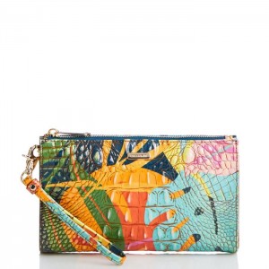 Women's Brahmin Daisy Wallets Green | HVFK6769