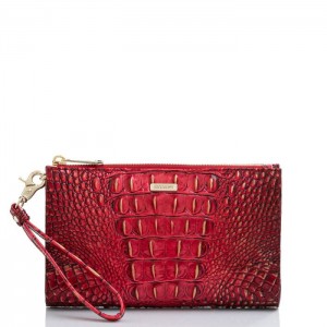 Women's Brahmin Daisy Wallets Red | FXGG9540