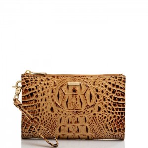 Women's Brahmin Daisy Wallets Toasted Melbourne | DIBU3722