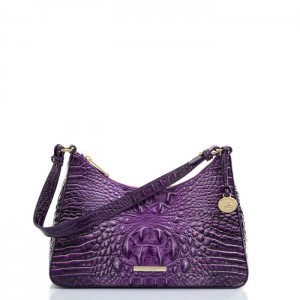 Women's Brahmin Esme Shoulder Bags Ultraviolet Ombre Melbourne | ZVYA0902