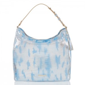 Women's Brahmin Isabella Shoulder Bags Blue | CCPY0133