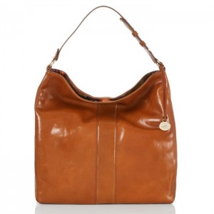 Women's Brahmin Isabella Shoulder Bags Brown | BOIZ8877