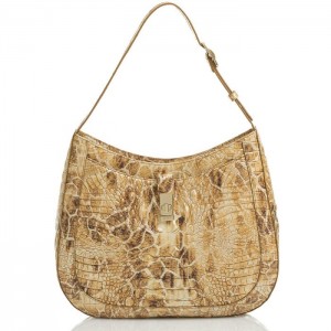 Women's Brahmin Johanna Shoulder Bags Brown | EBLB5662