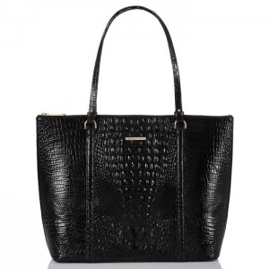 Women's Brahmin Jules Travel Bags Black | YUYO5743