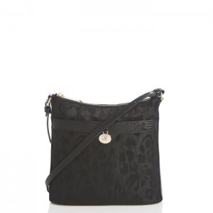 Women's Brahmin Katie Crossbody Bags Black | KPXL2377