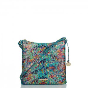 Women's Brahmin Katie Crossbody Bags Blue | KZKB5783