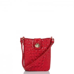 Women's Brahmin Marley Crossbody Bags Carnation Melbourne | VKKL5013