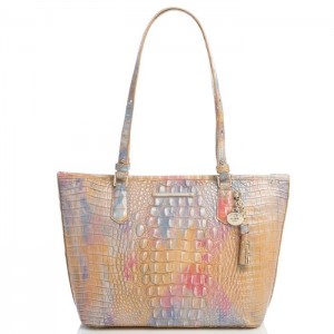 Women's Brahmin Medium Asher Tote Bags Courage Melbourne | PFLW2632