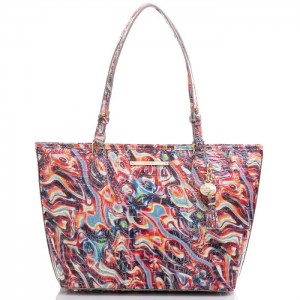 Women's Brahmin Medium Asher Tote Bags Disco Melbourne | UFXC5003