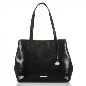 Women's Brahmin Medium Julian Tote Bags Black | GUWE6650