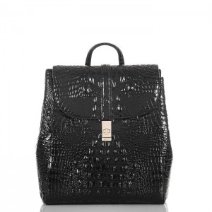 Women's Brahmin Sadie Backpacks Black | FJWQ6971