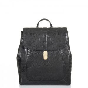 Women's Brahmin Sadie Backpacks Black | MCRN5305