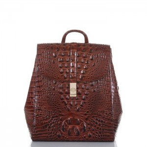 Women's Brahmin Sadie Backpacks Pecan Melbourne | SECN3005