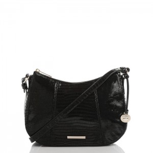 Women's Brahmin Shayna Crossbody Bags Black | OGRA2245