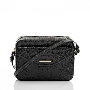 Women's Brahmin Shea Crossbody Bags Black | UIMI1811