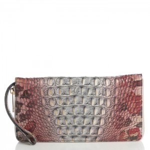 Women's Brahmin Skyler Wallets Adore Ombre Melbourne | CWXJ2422