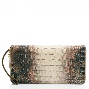 Women's Brahmin Skyler Wallets Diamondback Ombre Melbourne | DQUY2499