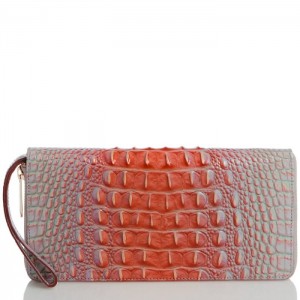 Women's Brahmin Skyler Wallets Flirty Ombre Melbourne | PSOY6960