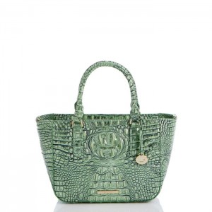 Women's Brahmin Small Ashlee Satchel Bags Agave Melbourne | QNZT1799