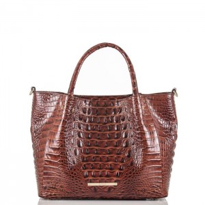 Women's Brahmin Small Mallory Satchel Bags Melbourne | TYBU4303