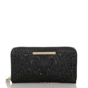 Women's Brahmin Suri Wallets Black | CWBA2519