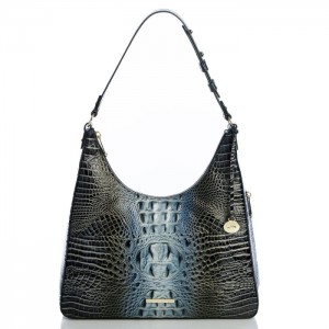 Women's Brahmin Tabitha Shoulder Bags Grey | VNIU7091