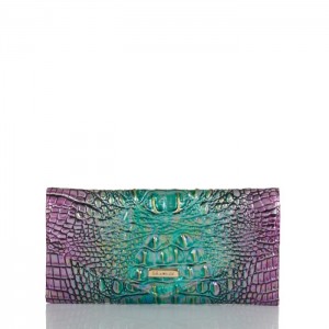 Women's Brahmin Veronica Wallets Hyacinth Ombre Mini Melbourne | EQHT4827