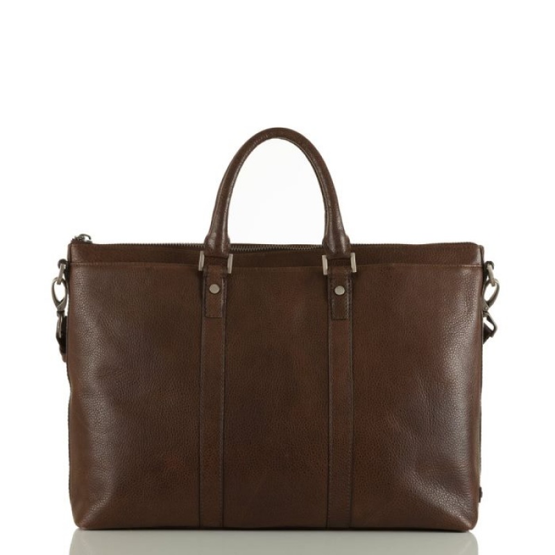 Men's Brahmin Beckett Business Bags Melbourne | ZCHN8560