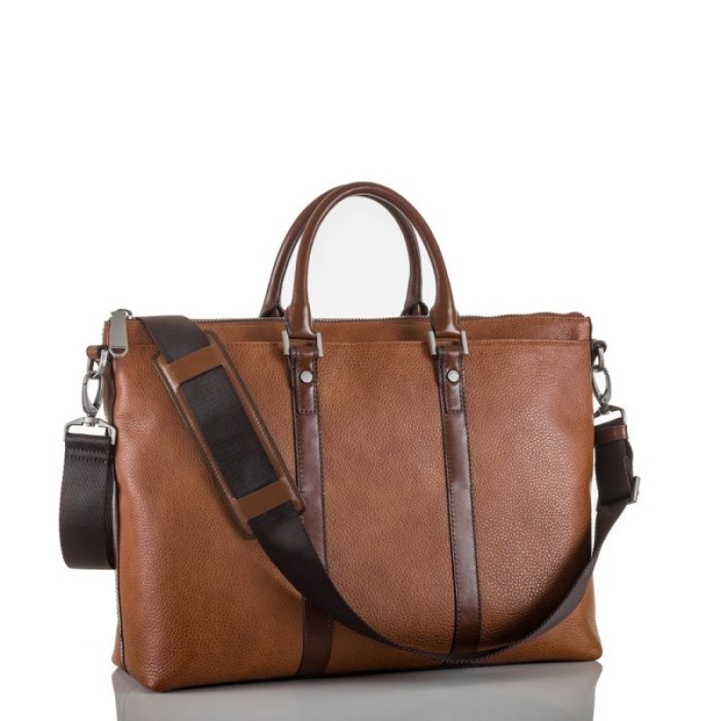 Men's Brahmin Beckett Business Bags Miele Avalon | NLXM9398