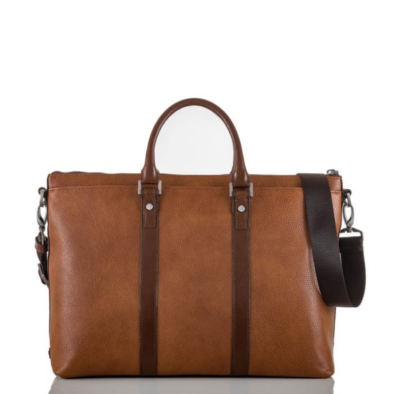 Men's Brahmin Beckett Business Bags Miele Avalon | NLXM9398