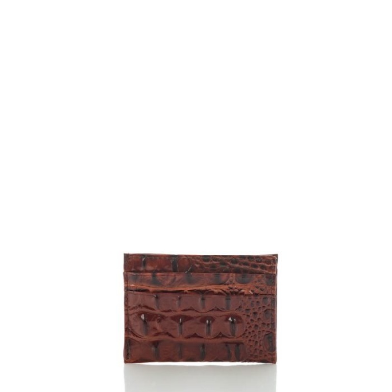 Men\'s Brahmin Charlie Wallets Pecan Melbourne | MECX6159