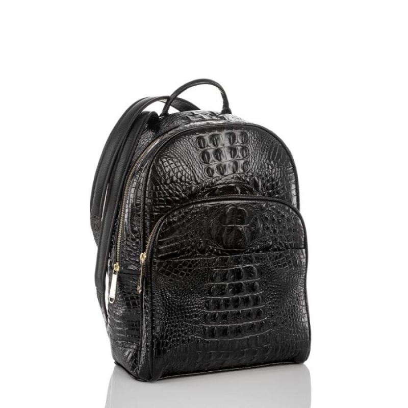 Men's Brahmin Dartmouth Backpack Backpacks Black | SEMV7561