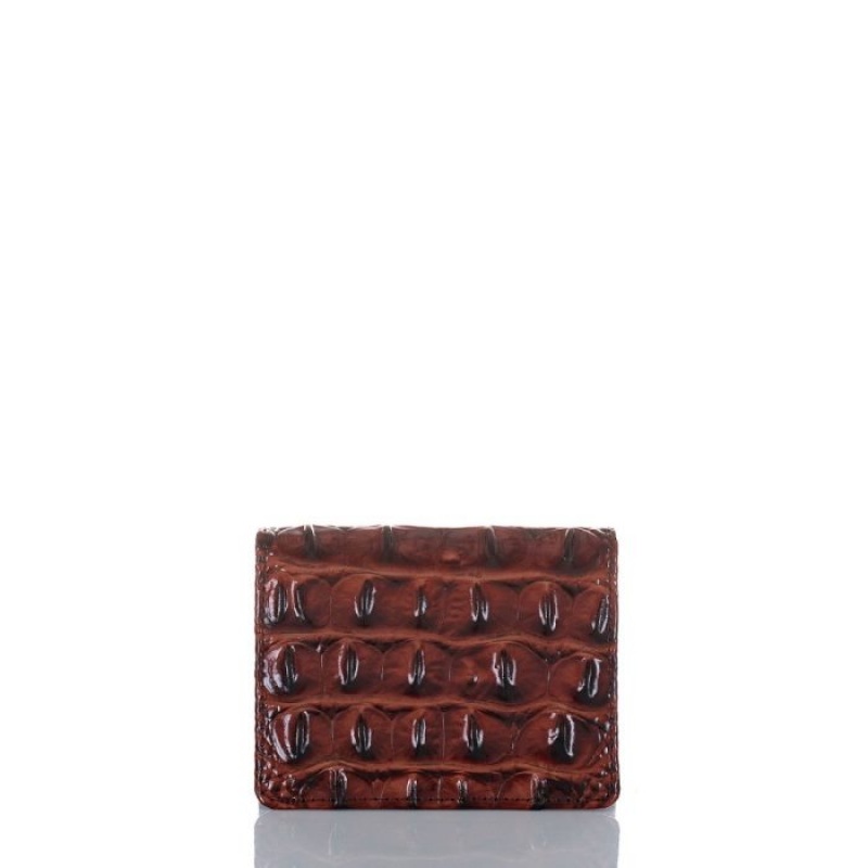 Men\'s Brahmin Leo Wallet Wallets Pecan Melbourne | PZRS7145