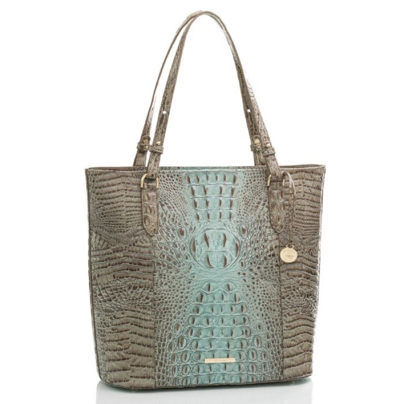 Women's Brahmin Abigail Tote Bags Bluebell Ombre Melbourne | RDYV5037