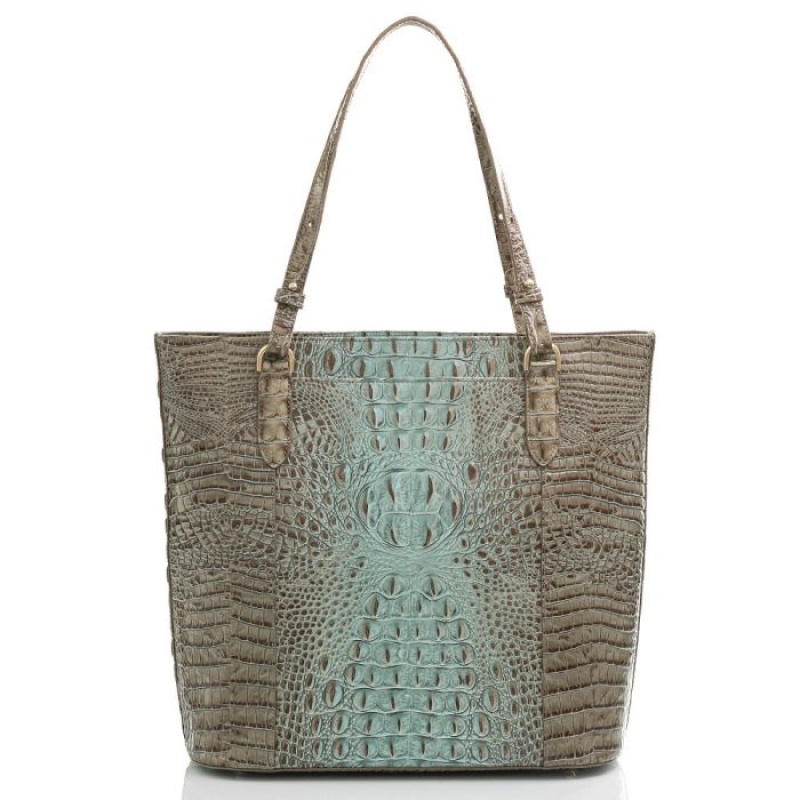 Women's Brahmin Abigail Tote Bags Bluebell Ombre Melbourne | RDYV5037