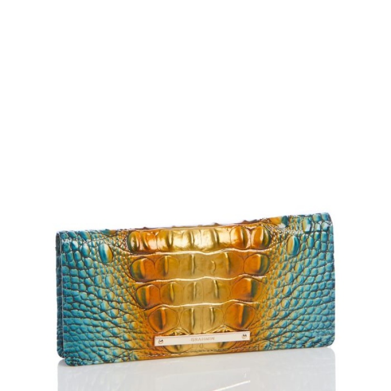 Women's Brahmin Ady Wallet Wallets Bermuda Ombre Melbourne | KGDW3099