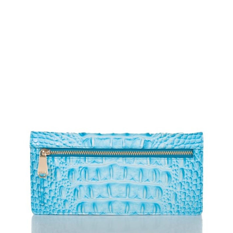 Women's Brahmin Ady Wallet Wallets Blue | RNZW4107